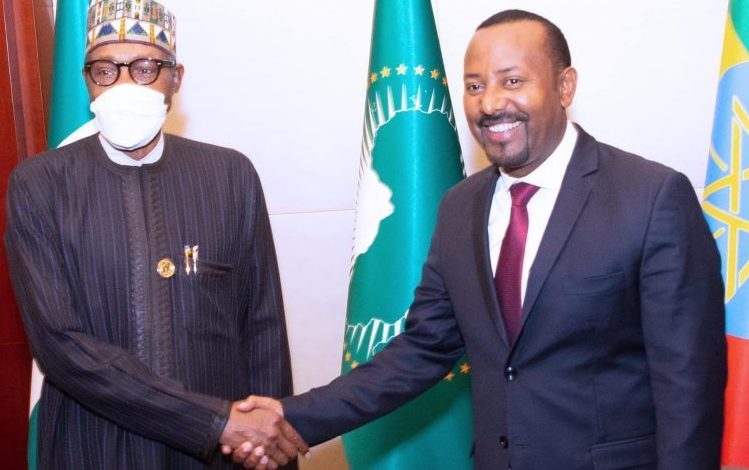 President Buhari and Prime Minister Abiy Ahmed